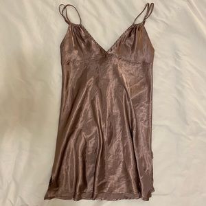 Brown slip dress La Senza